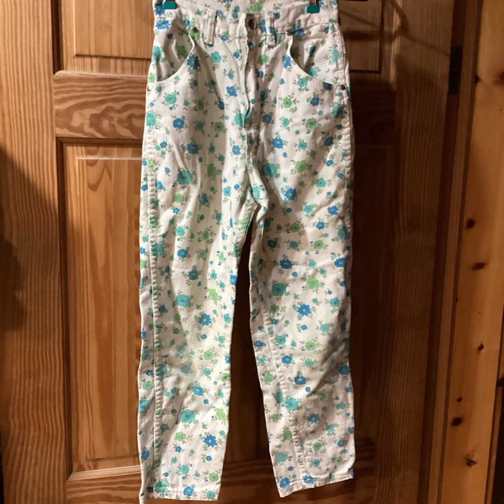 Floral Print Kids Pants